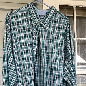 Men’s Izod long sleeve button down 3XLT